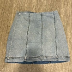 Wild Fable Light Wash Jean Skirt